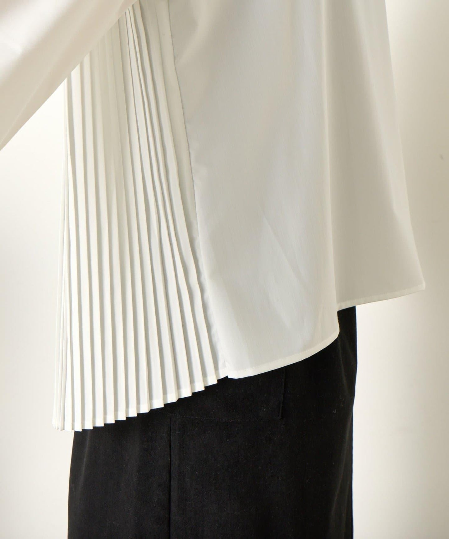 推文風格馬甲套裝襯衫