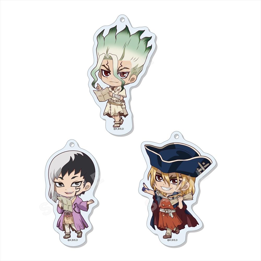 《Dr.STONE 石紀元》NAVI ME 全身亞克力立牌鑰匙扣 /01【整盒/9個裝】