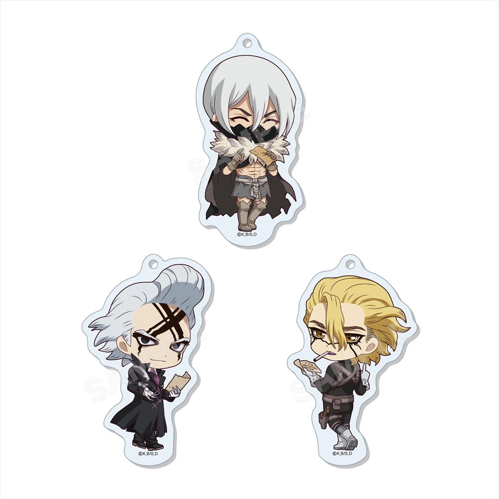 《Dr.STONE 石紀元》NAVI ME 全身亞克力立牌鑰匙扣 /01【整盒/9個裝】