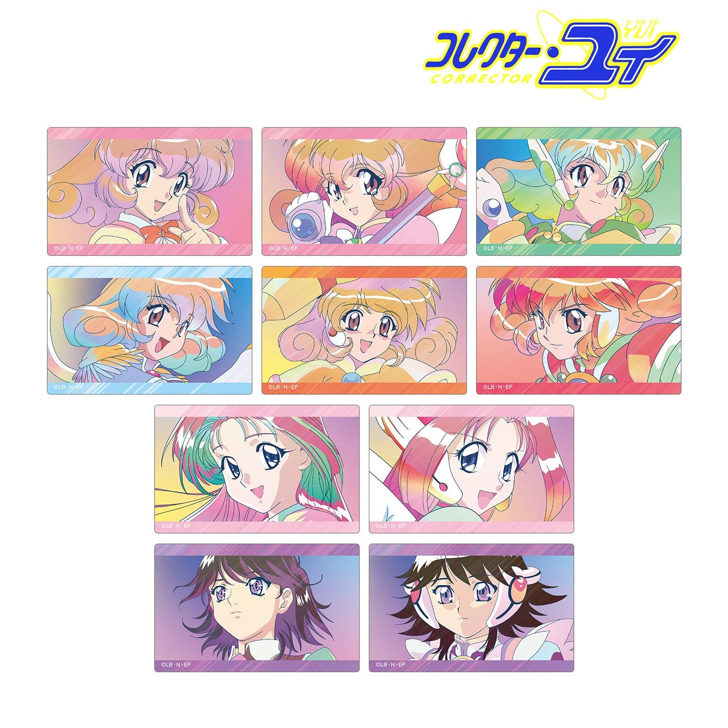 コレクター・ユイ_トレーディング Ani-Art clear label 卡片貼紙(單品/全套BOX)【BOX/10包入】