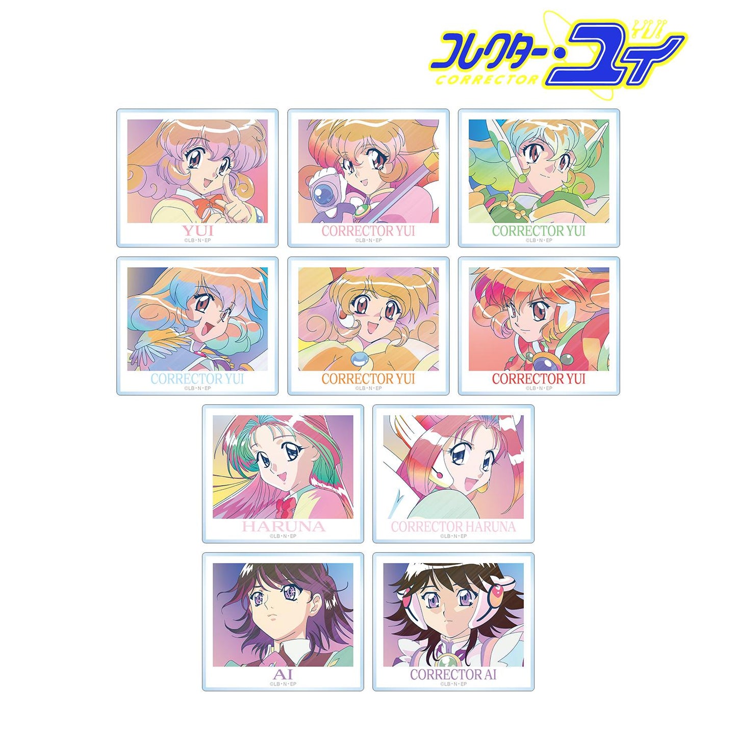 コレクター・ユイ_トレーディング Ani-Art clear label 亞克力卡片(單品/全套BOX)【BOX/10包入】