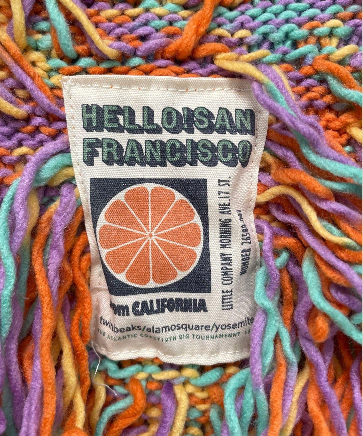 【HELLO.SANFRANCISCO/ハローサンフランシスコ】彩色流蘇緞帶馬甲