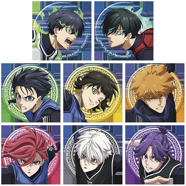 《藍色監獄》第二季 角色徽章收藏(e Fever《藍色監獄》)【BOX/8個裝】