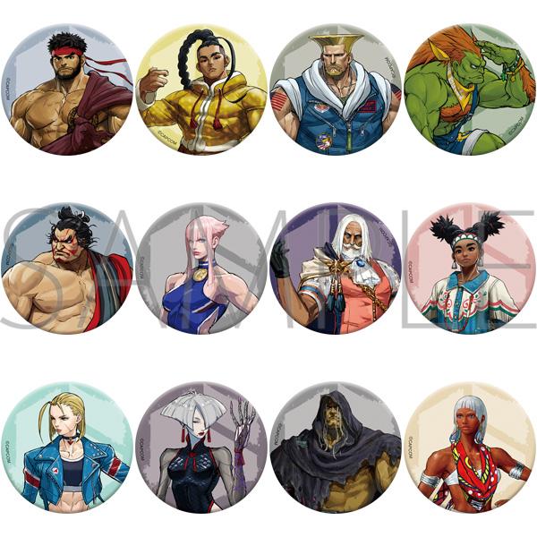 《街頭霸王》6 角色徽章收藏/D 【BOX/12個裝】