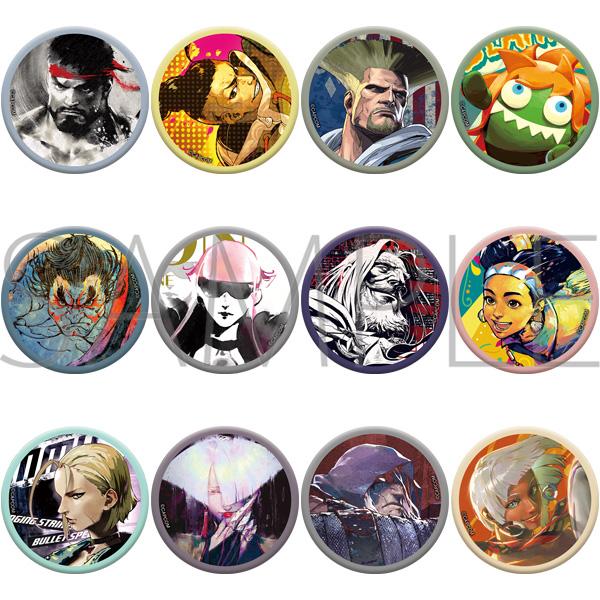 《街頭霸王》6 角色徽章收藏/B 【BOX/12個裝】