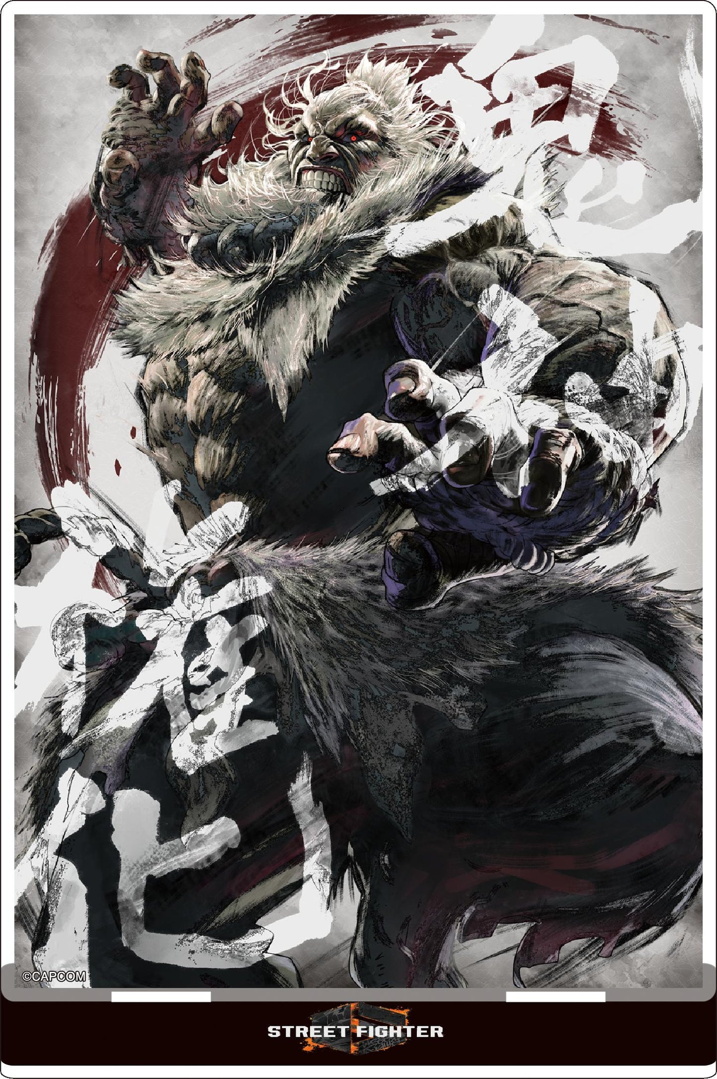 《街頭霸王》6_亞克力立牌/豪鬼