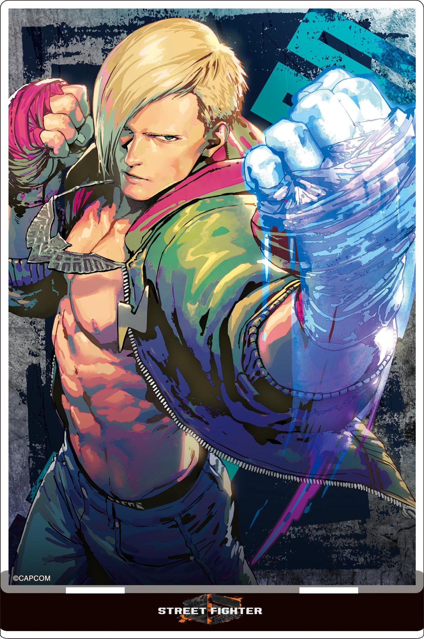 《街頭霸王》6_亞克力立牌/埃德