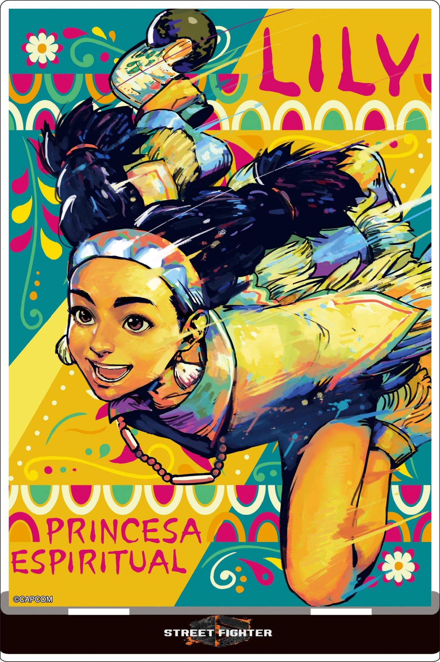 《街頭霸王》6_亞克力立牌/莉莉