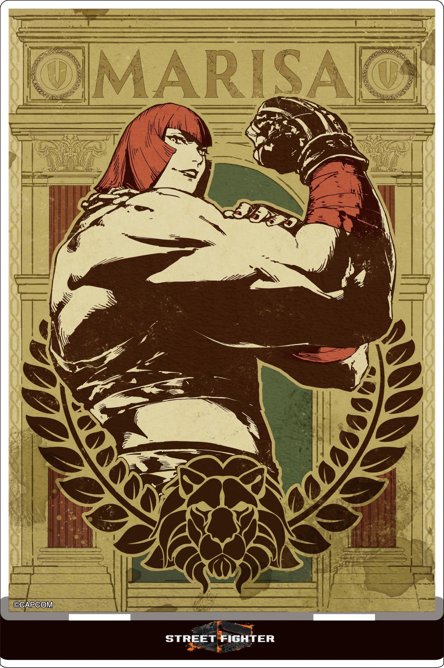 《街頭霸王》6 亞克力立牌/瑪麗莎