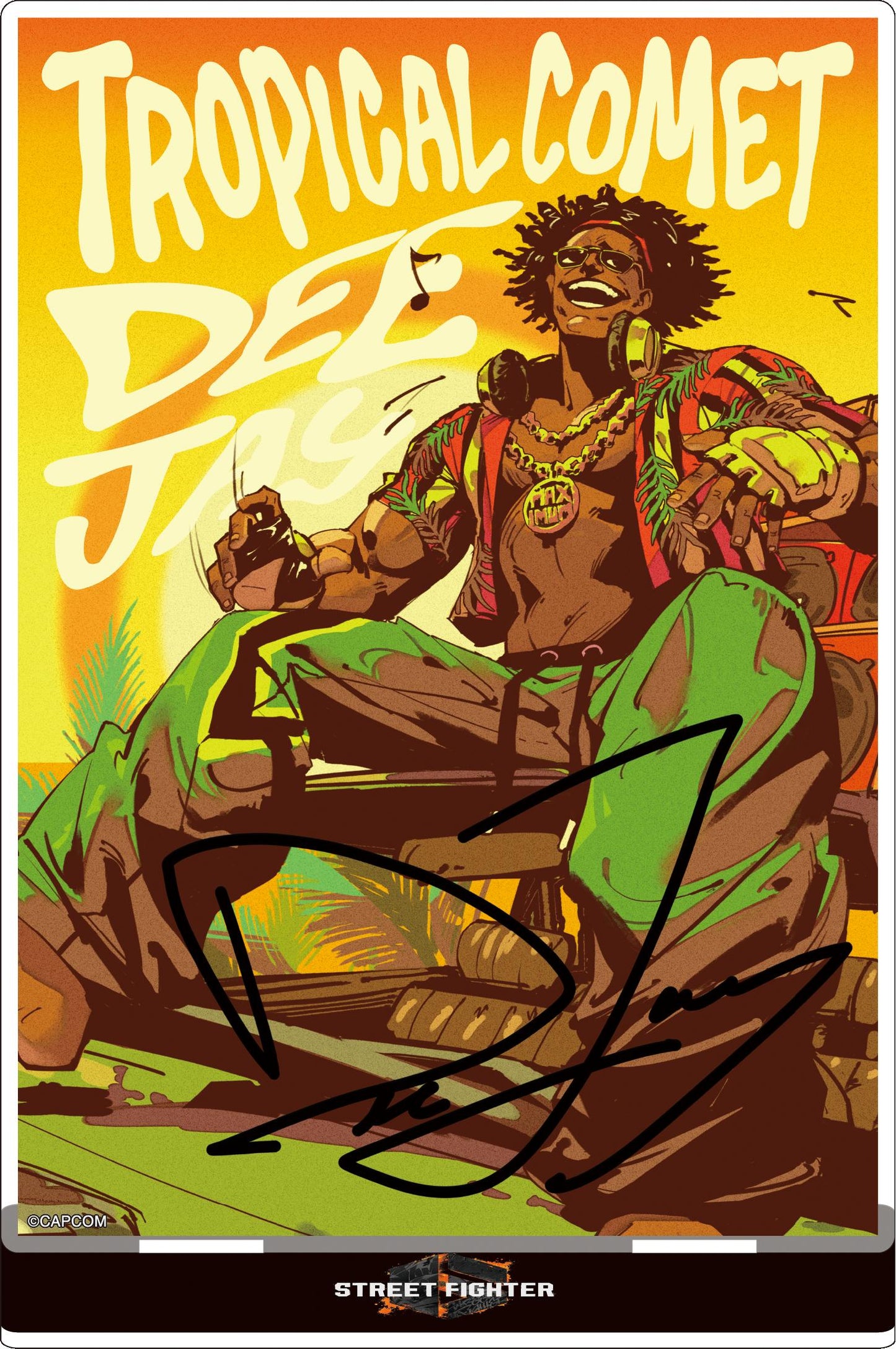 《街頭霸王》6_亞克力立牌/迪傑