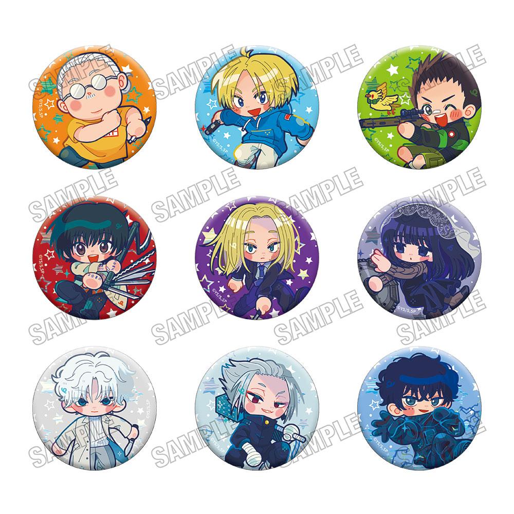 SAKAMOTO DAYS_原創繪製徽章收藏【Battle2025版】【全套BOX/9個裝】