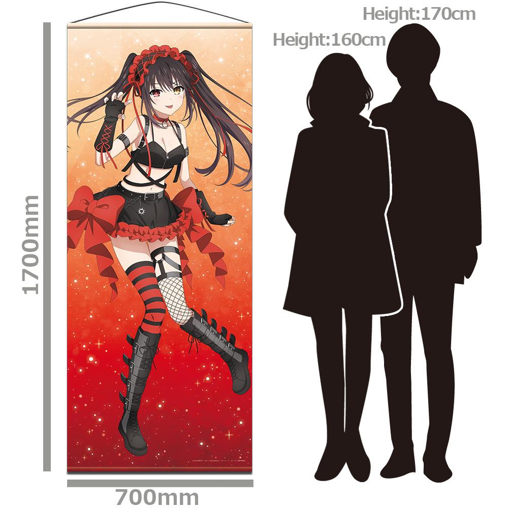 《約會大作戰》V_等身大掛毯 時崎狂三 哥特朋克款 【新繪】