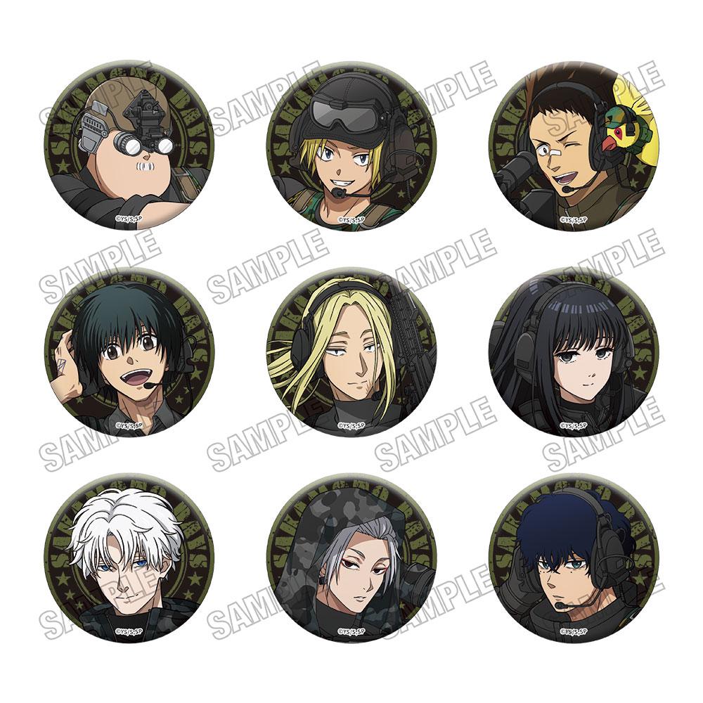 SAKAMOTO DAYS_全新繪製徽章收藏【生存遊戲版】【全套BOX/9個裝】