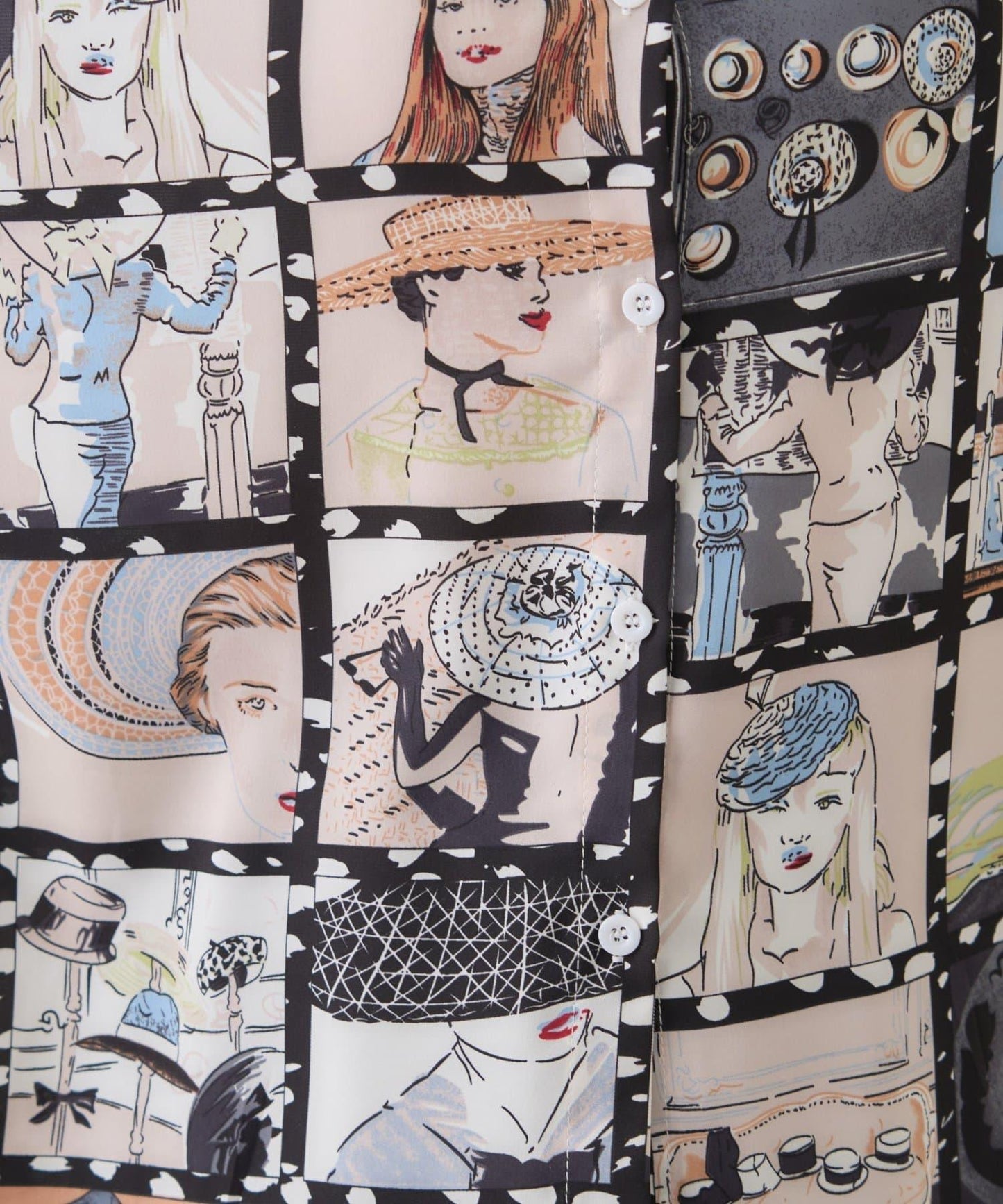 【NAO】藝術圖案襯衫