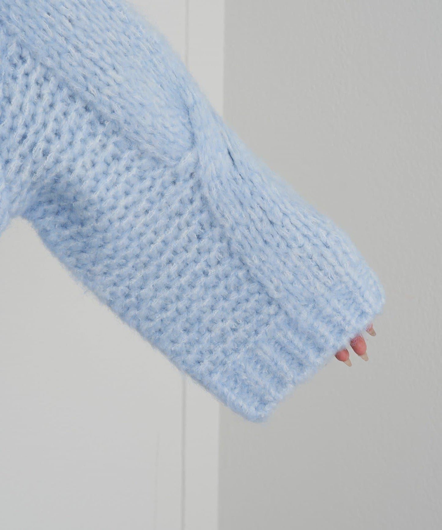 【RAY CASSIN】麻花寬鬆長款針織衫