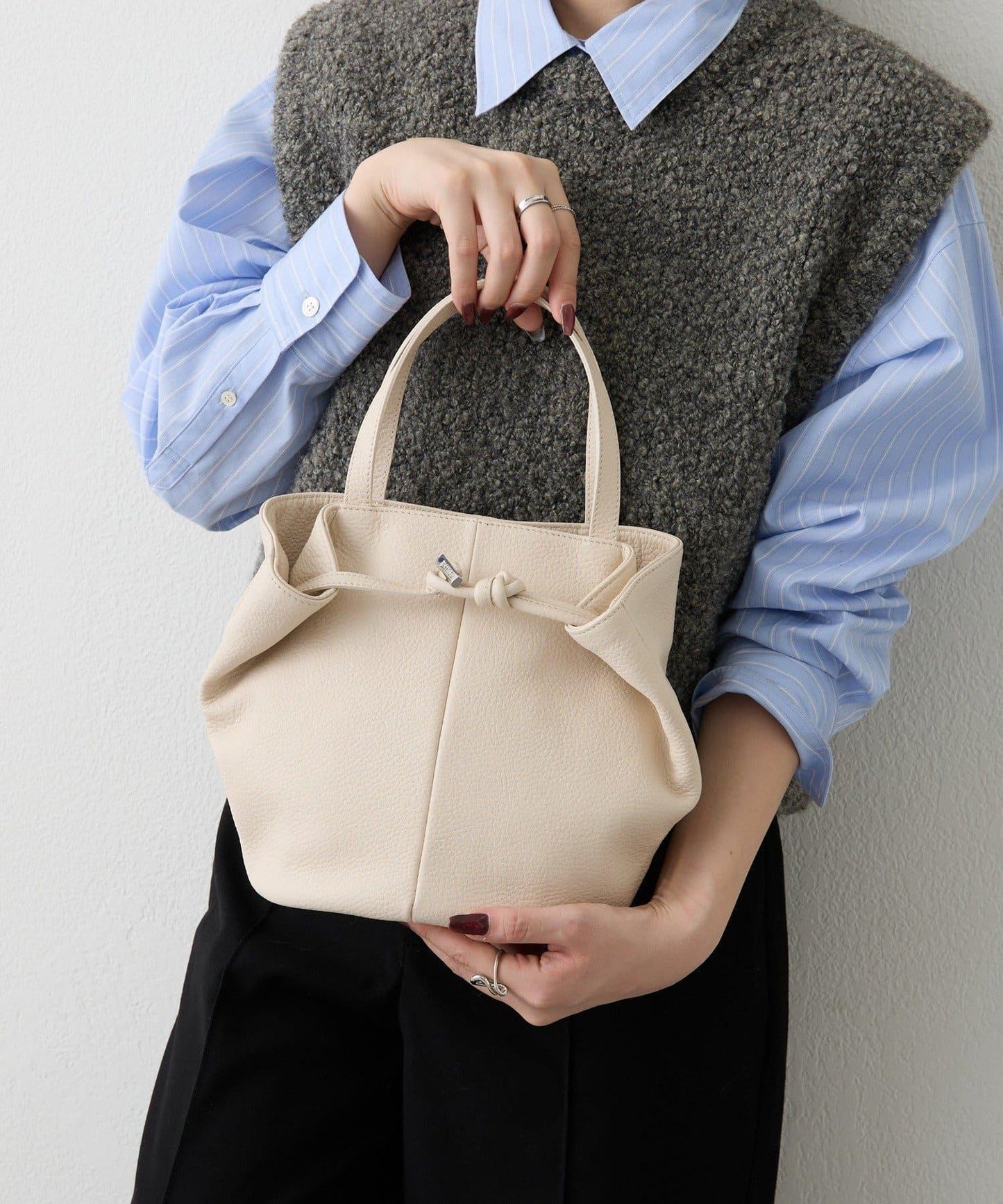 皮革2WAY迷你托特包