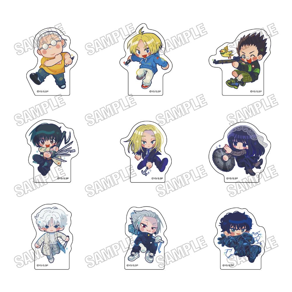 SAKAMOTO DAYS_原創插畫亞克力積木收藏【戰鬥2025版】【全套BOX/共9個】