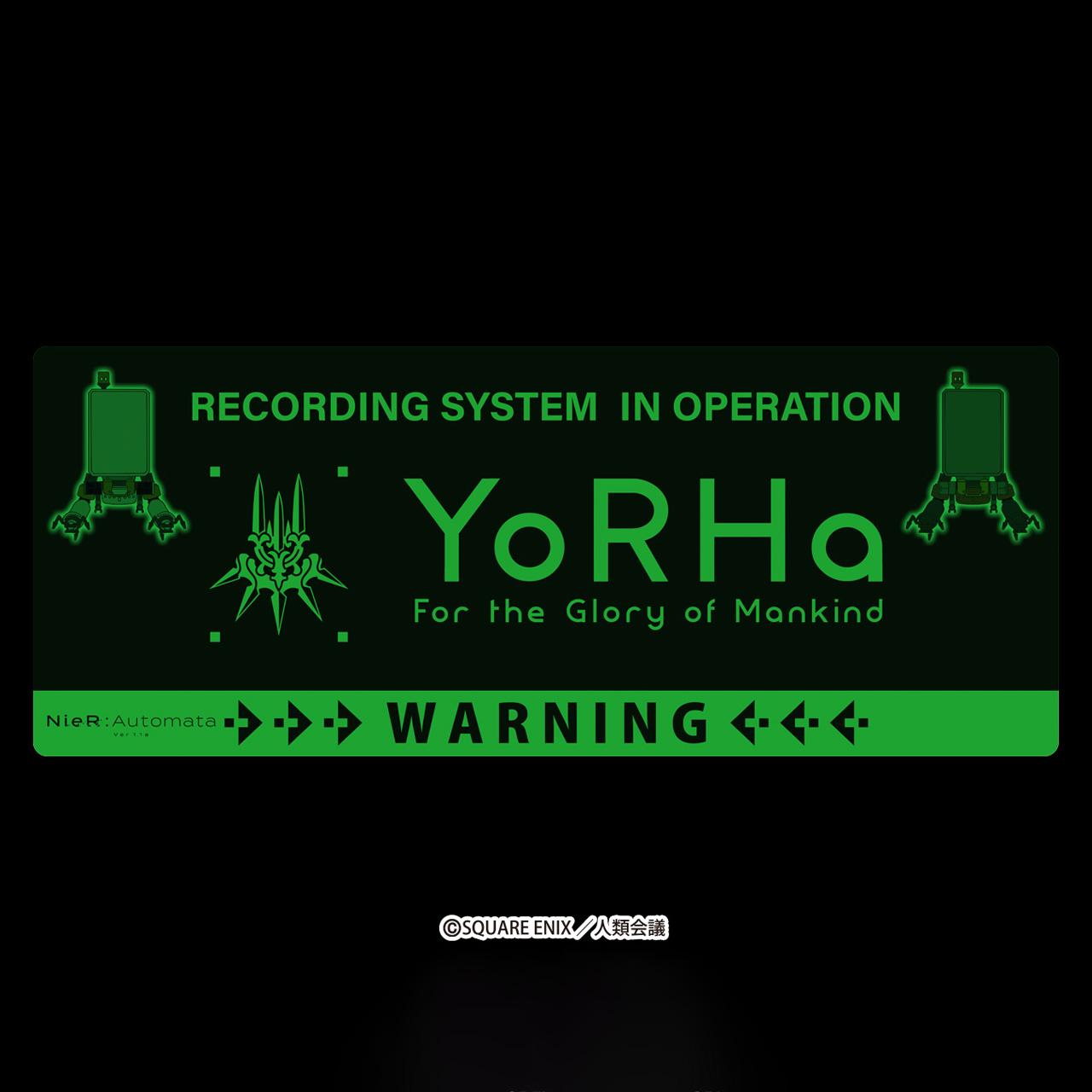《尼爾:機械紀元》 Ver1.1a_高亮度行車記錄儀貼紙YoRHa