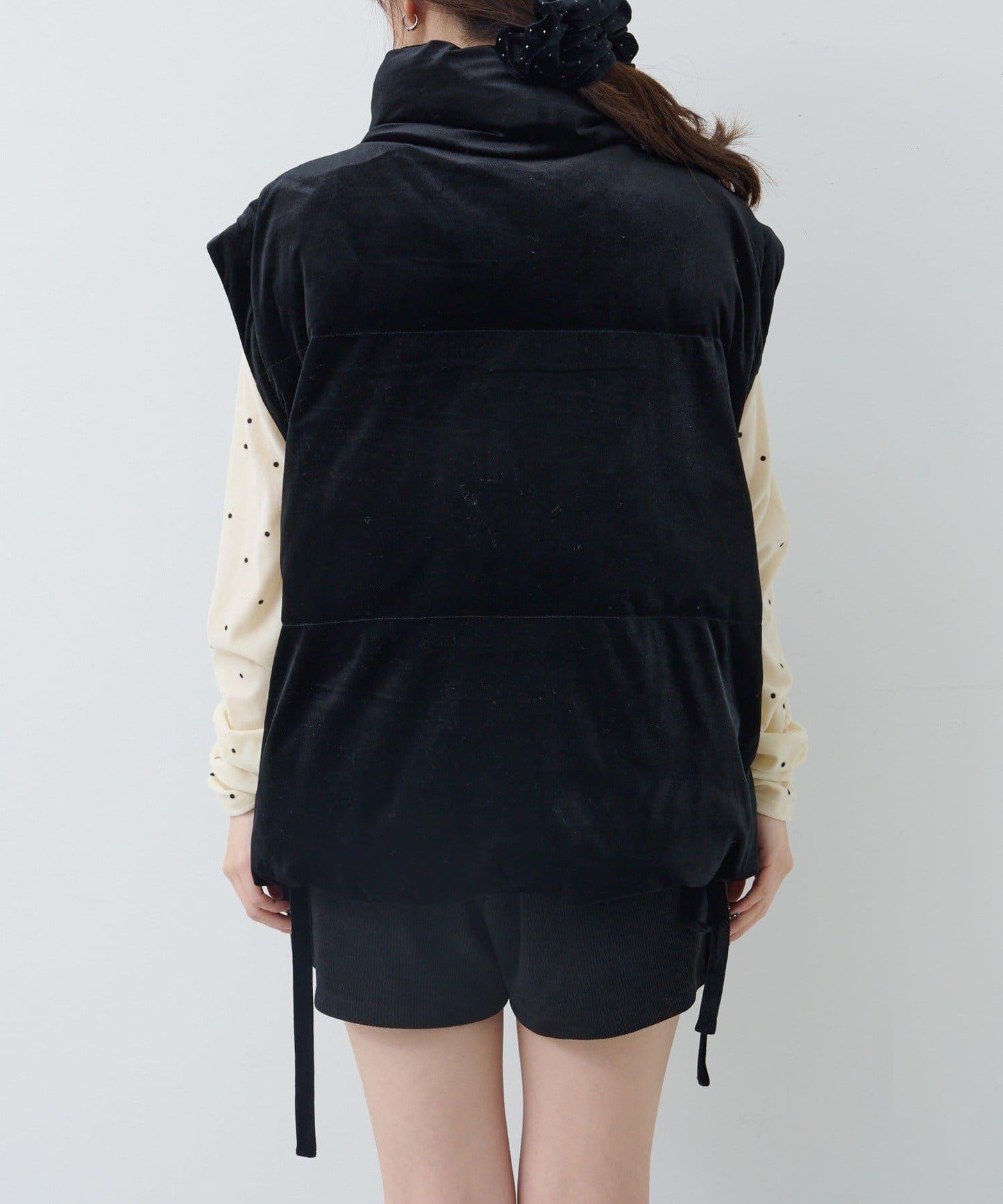 天鵝絨加棉夾克