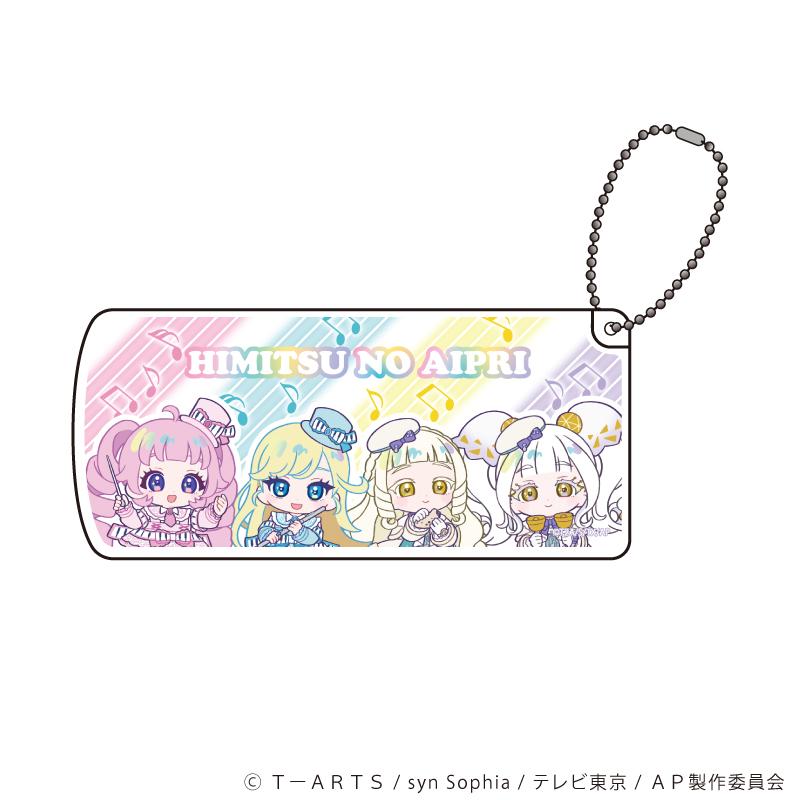 秘密眼影_滑蓋式小物收納盒01/集合A 音樂之秋版(迷你角色插畫)