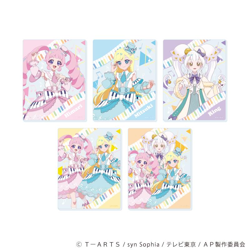 ひみつのアイプリ_亞克力卡片04/秋日音樂版 完整套裝(全5種)(新繪插畫)【完整套裝/5個裝】