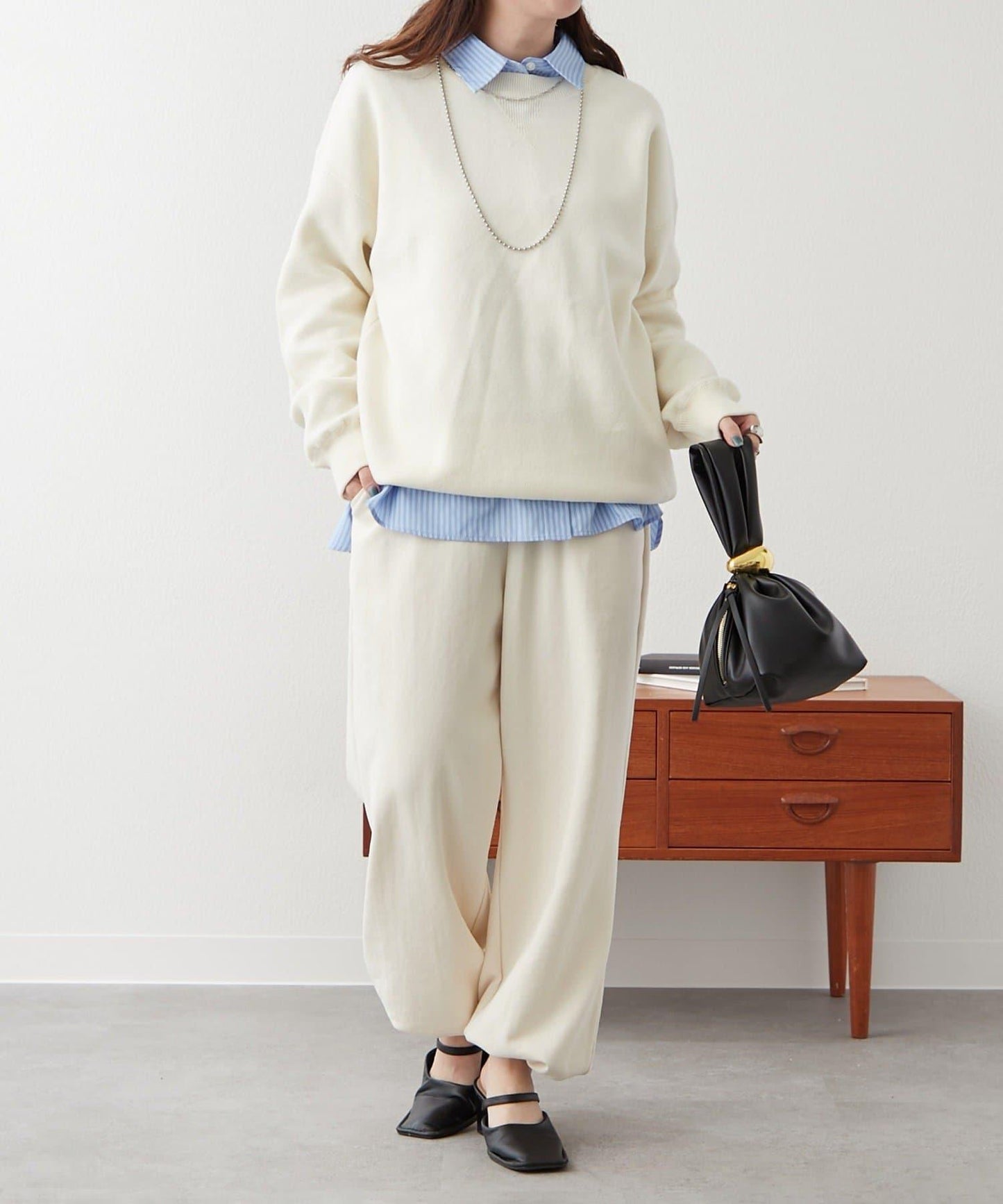 【NUNIFE】衛衣風格套頭衫