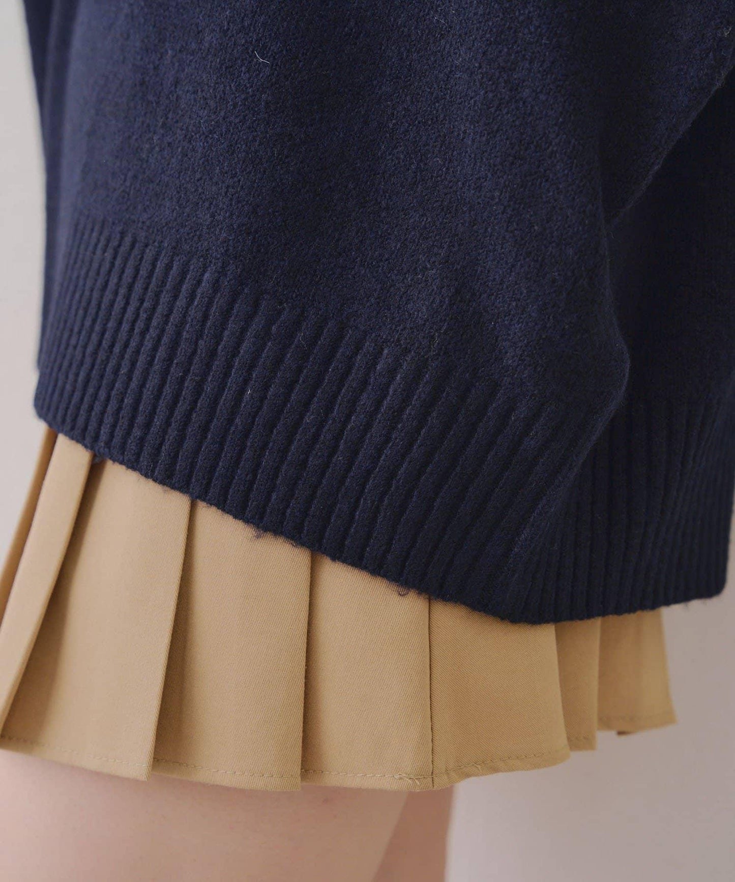 【RMAF】圖案學院風軟糯針織衫