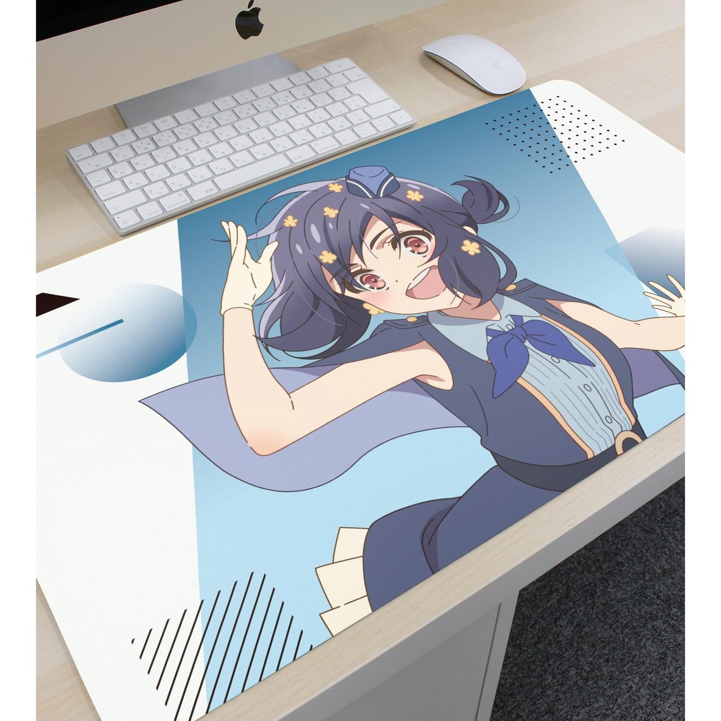 劇場版佐賀偶像是傳奇 夢銀河樂園_水野愛 多功能桌墊