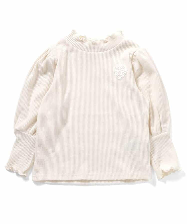 加厚泡泡袖羅紋上衣