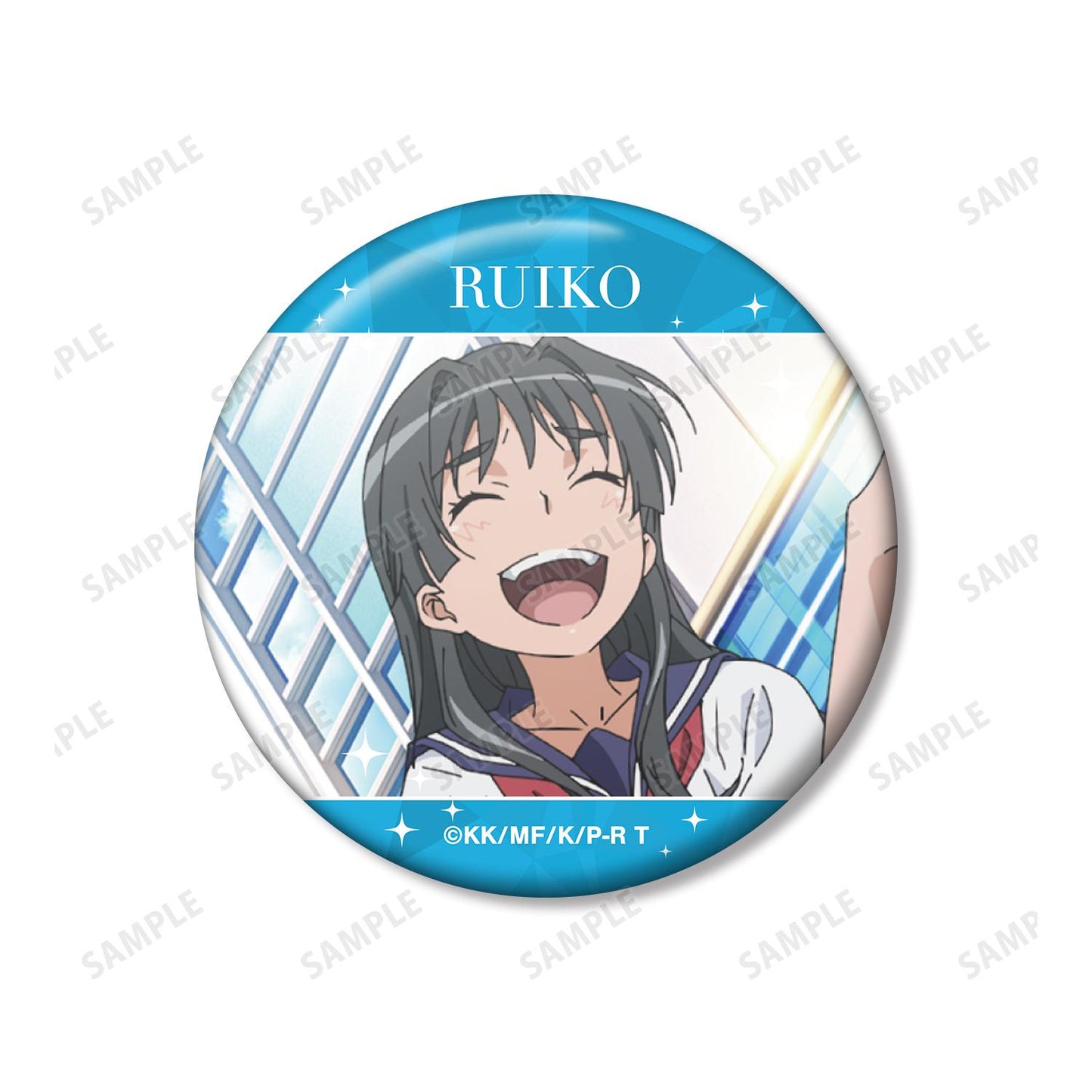 《某科學的超電磁炮》T_佐天淚子 場景寫實徽章3個套裝