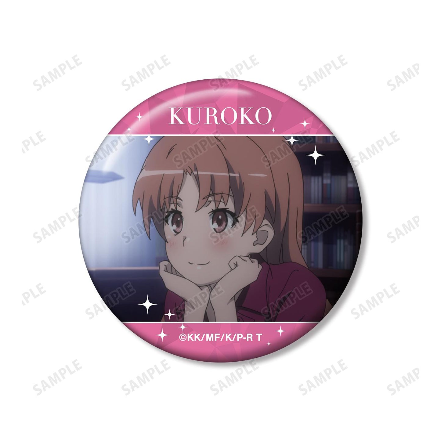 《某科學的超電磁炮》T_白井黑子 場景寫實徽章3個套裝