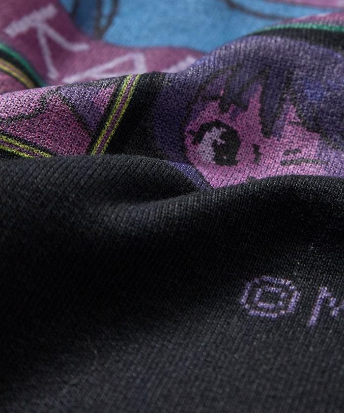 マリマリマリー×PUBLUX かなめvsレイジ 印花拉鍊衛衣/加絨款