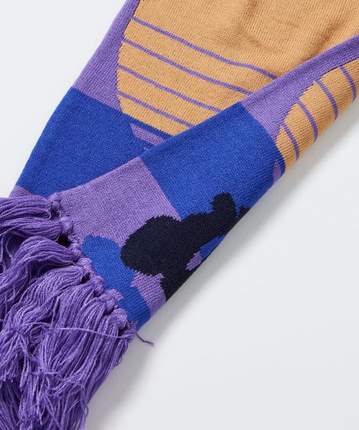 マリマリマリー×PUBLUX END CREDIT 圍巾