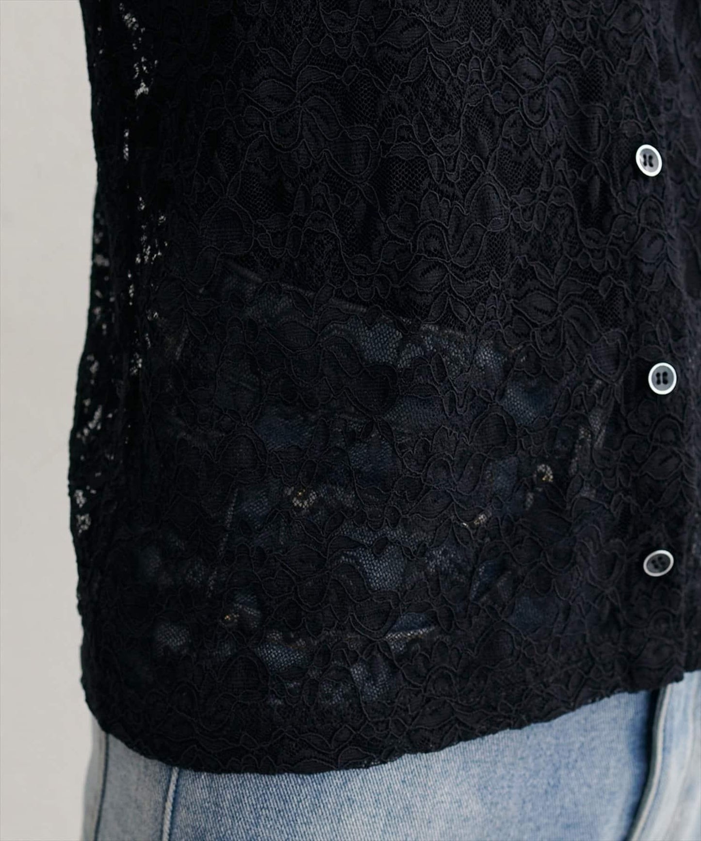 【natural couture】帶領蕾絲開衫