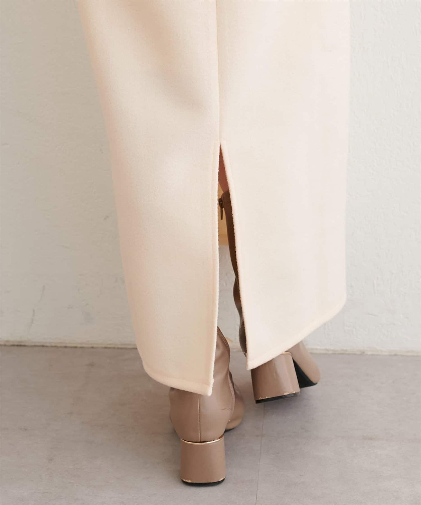 羊毛感彈力半身裙