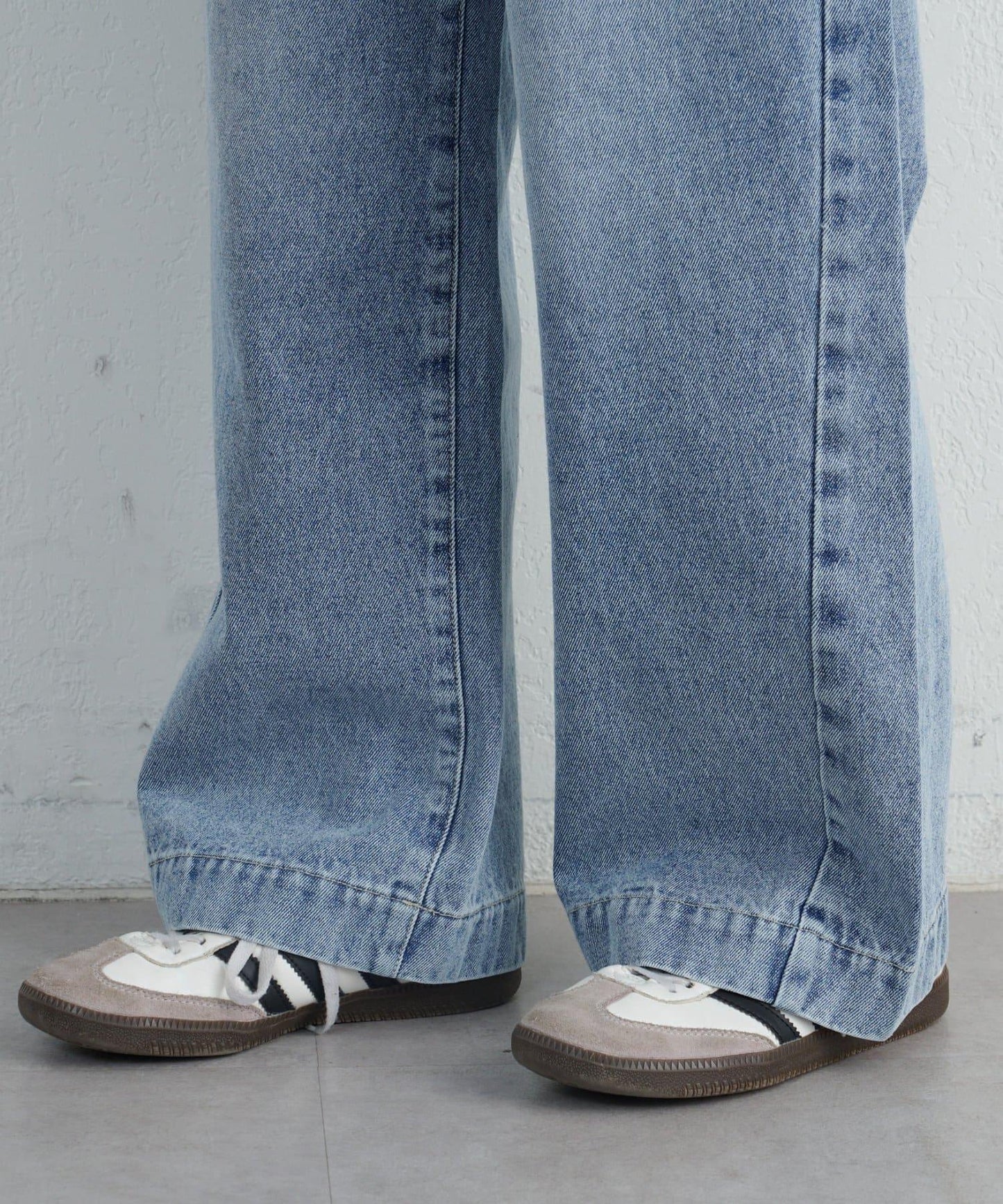 日常寬鬆牛仔褲