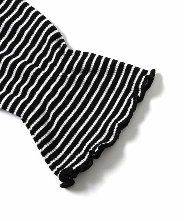 2件套牛仔荷葉邊連衣裙