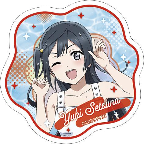 LoveLive!虹咲學園學園偶像同好會 透明貼紙/優木雪菜