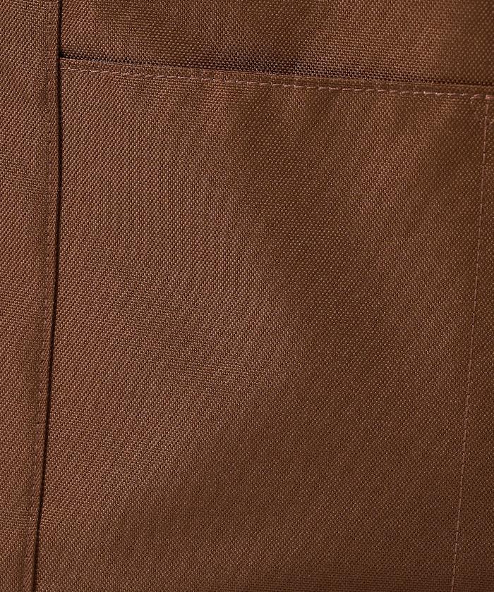 中號多口袋D防潑水托特包提花肩帶