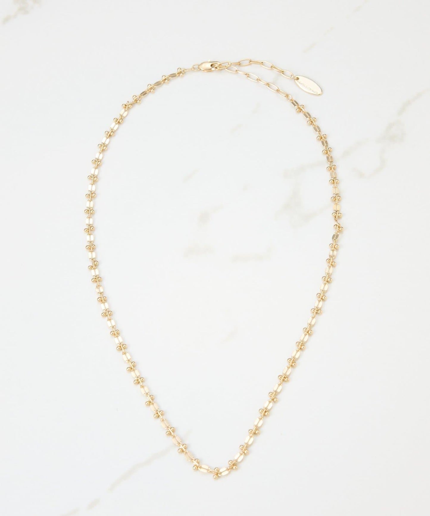 【PAPILLONNER/パピヨネ】裝飾鏈條項鍊