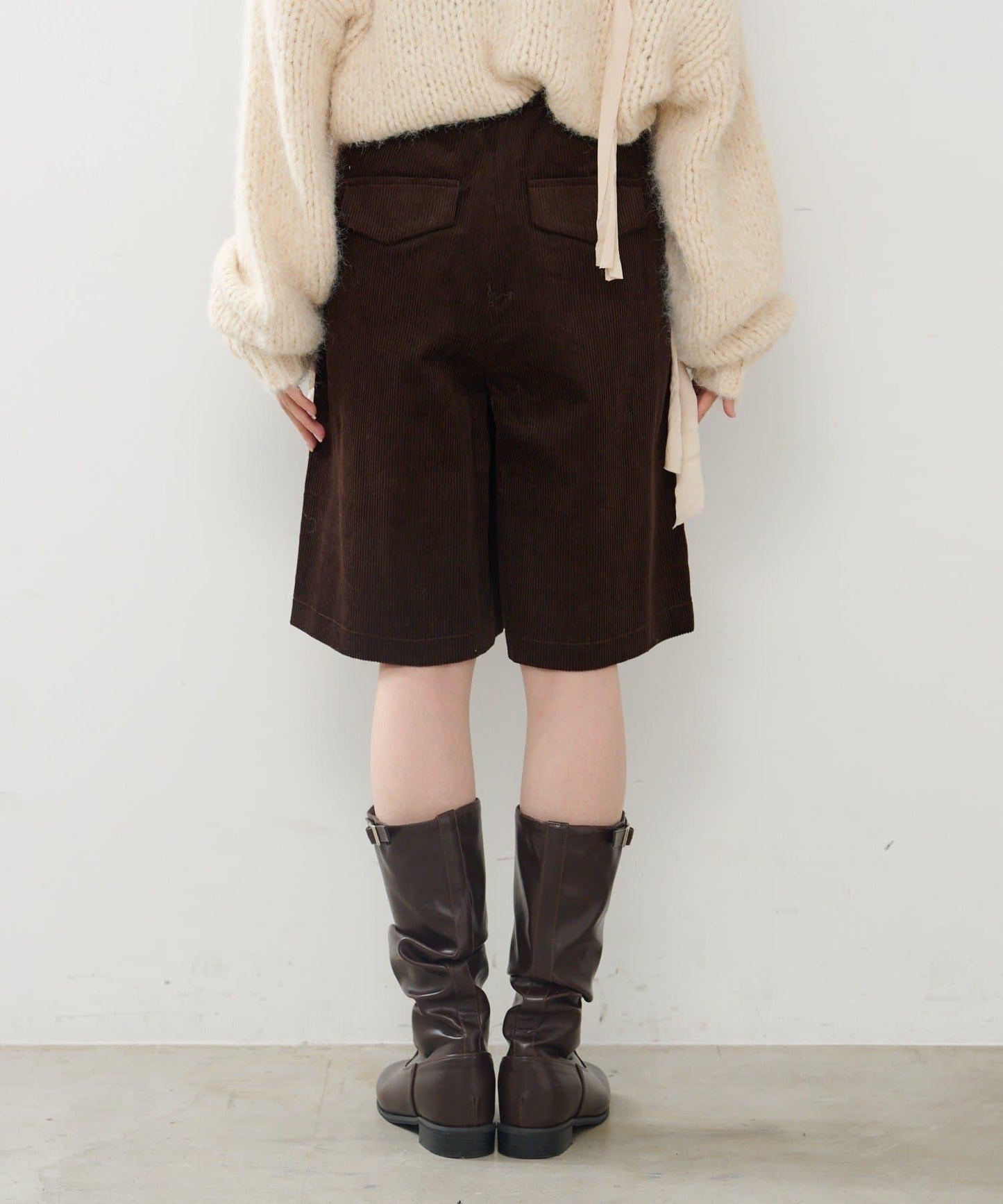 【2尺碼可選】燈芯絨五分褲