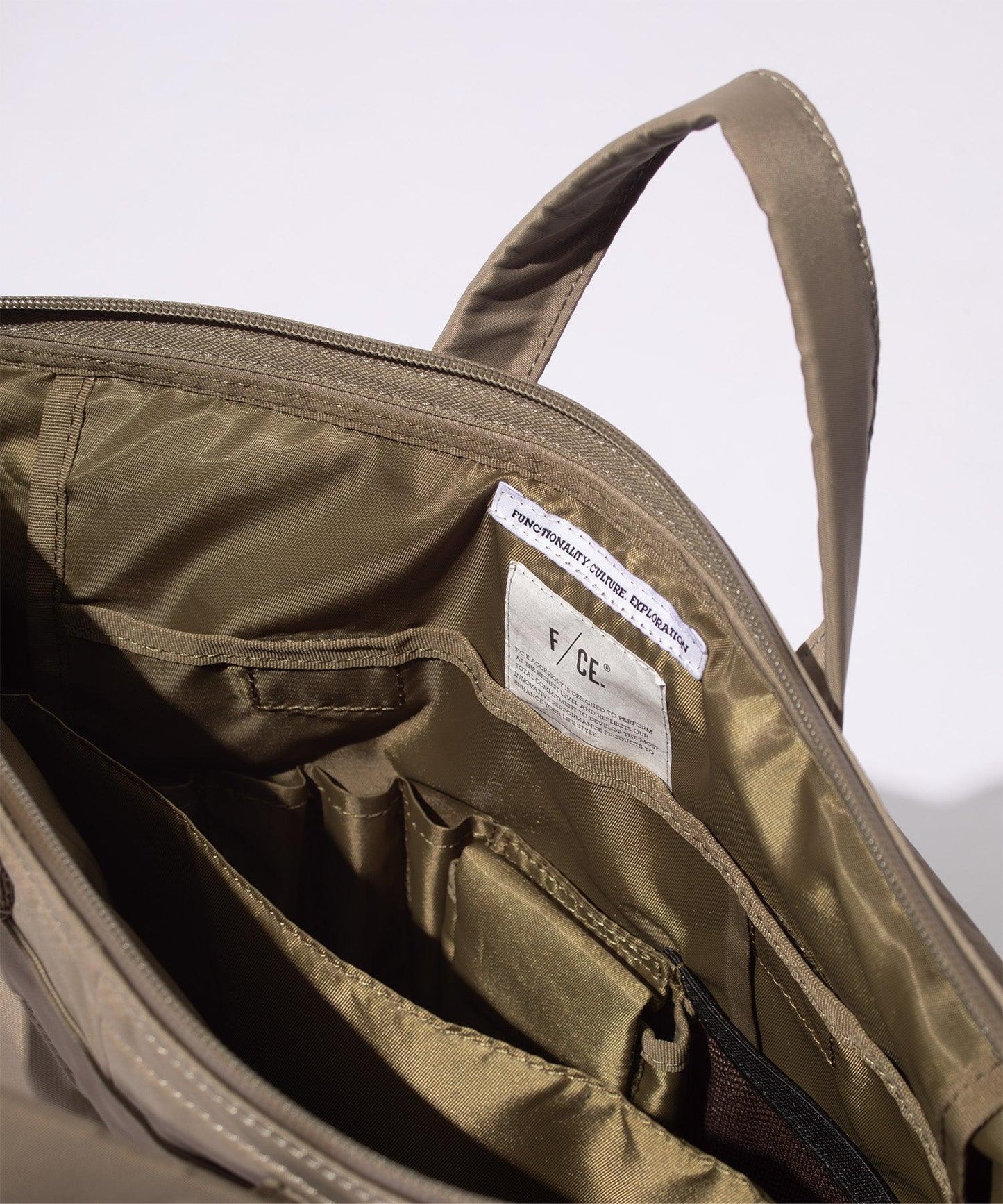 F/CE. RECYCLE TWILL 3WAY 多功能可回收斜紋三用頭盔包