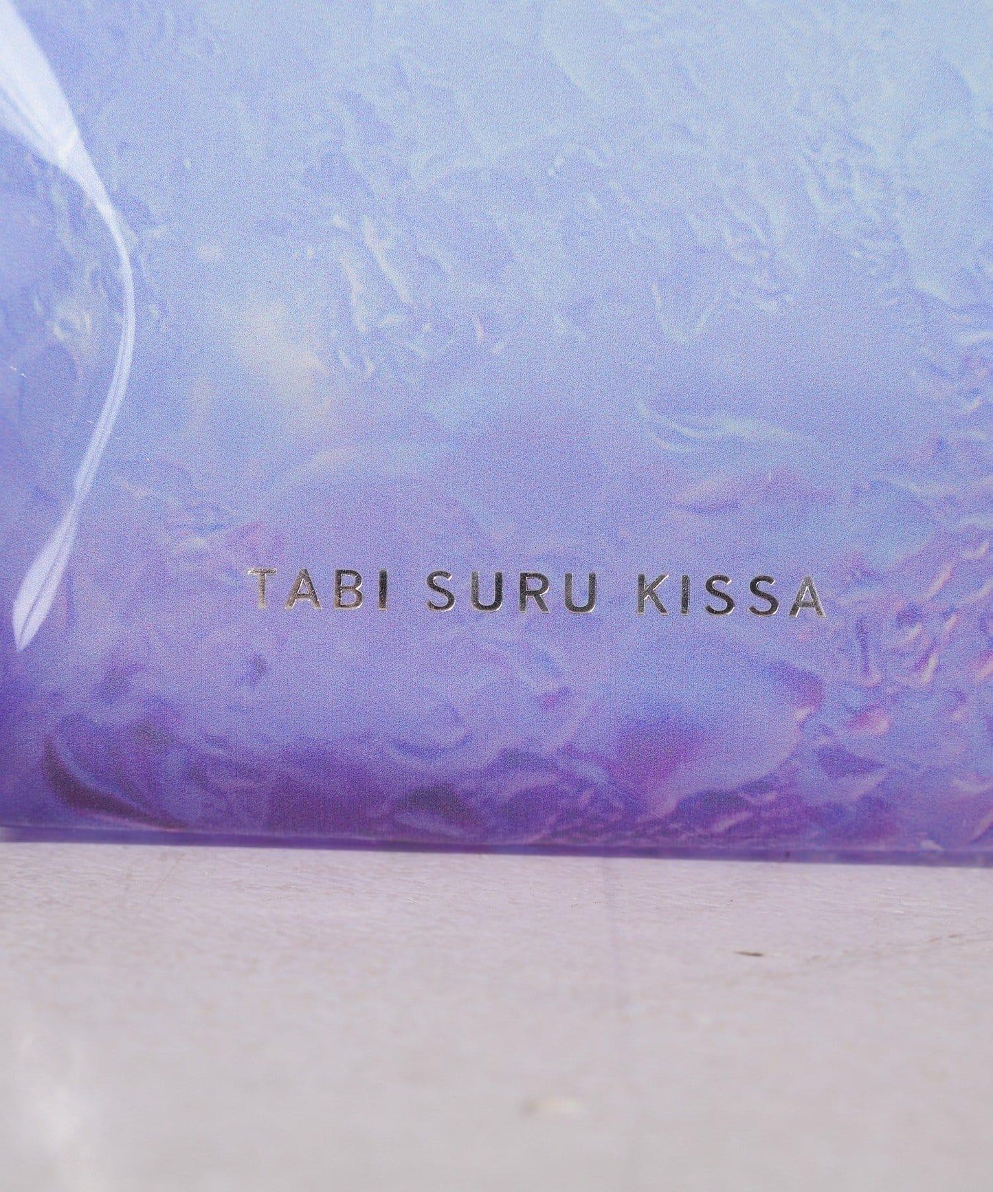 旅する吃茶×BIRTHDAY BAR 透明收納包