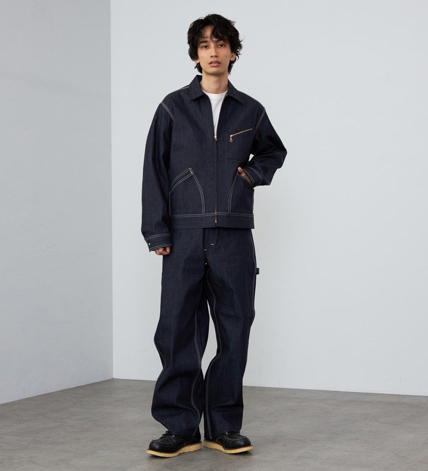 Lee 【リジッド】 91B ZIP-UP 夾克