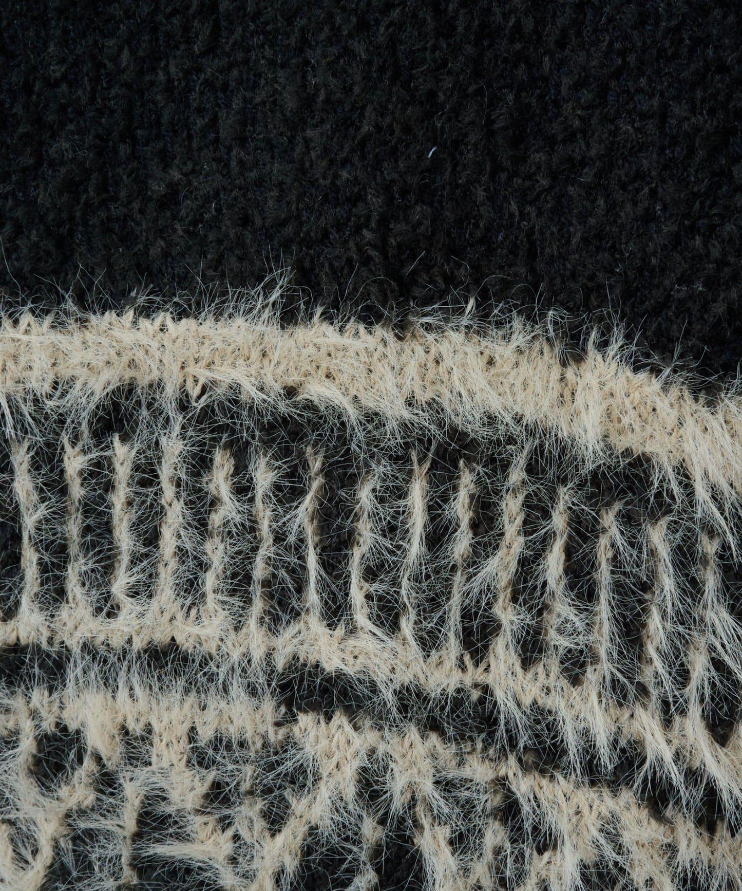 大格子費爾島花紋套頭衫