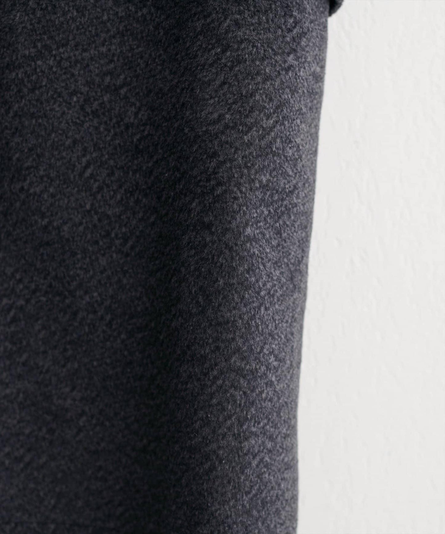 混色仿羊毛迷你揹帶裙