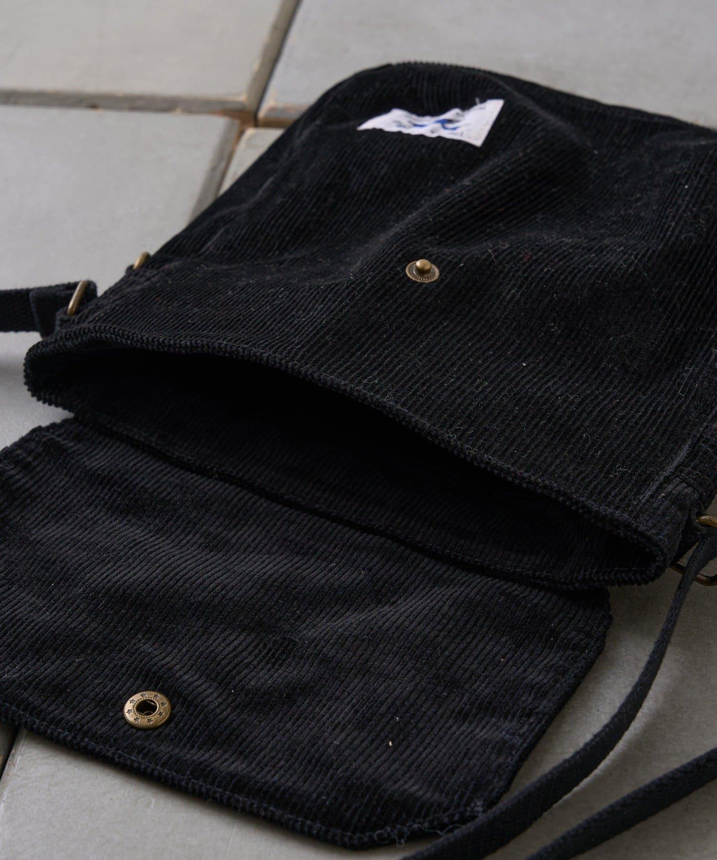 【FOX】燈芯絨翻蓋迷你單肩包