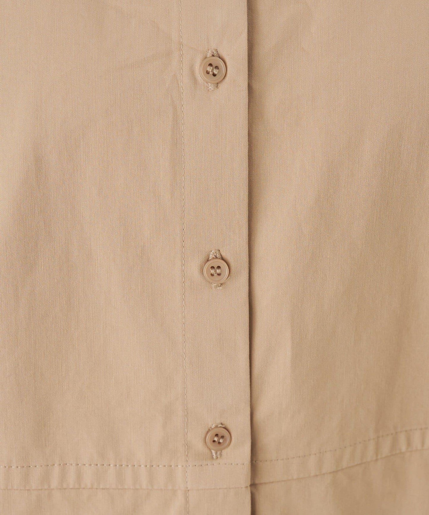 【26SS】棉質桶形襯衫