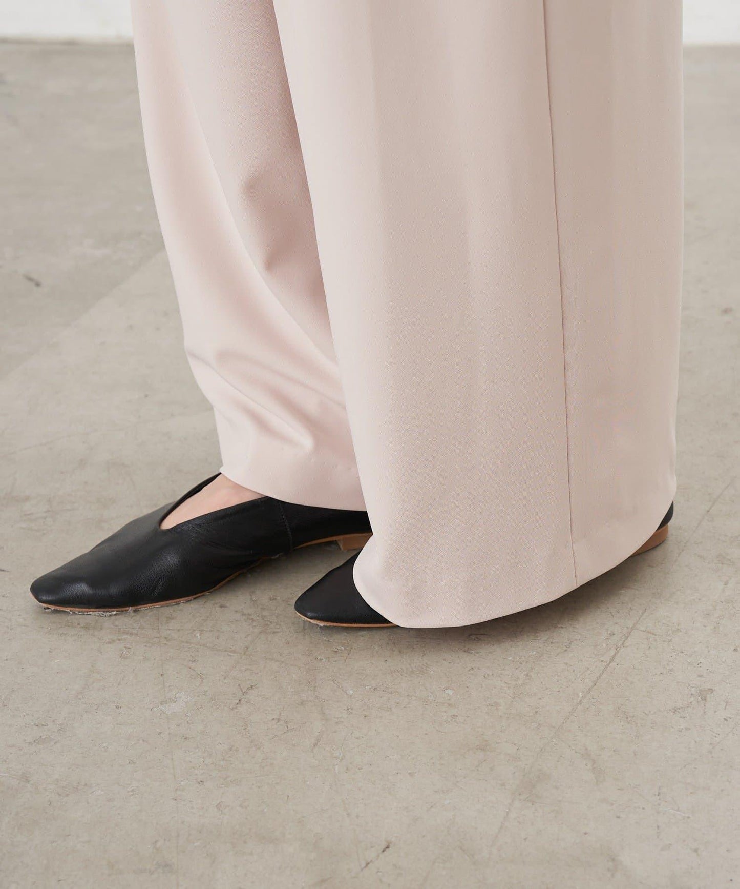 【26SS】雙褶針織長褲