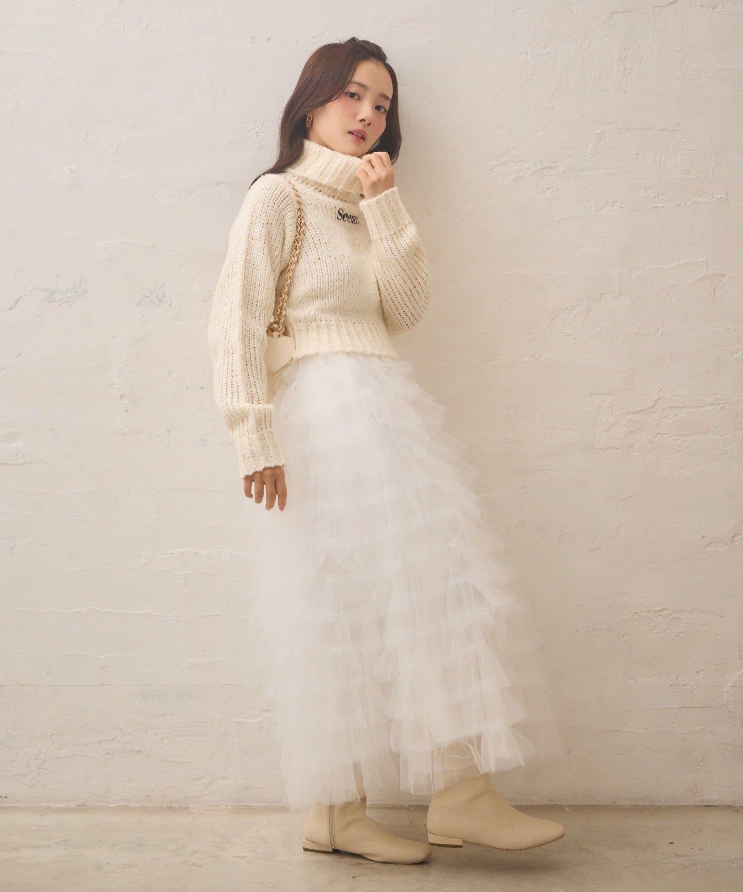【Seemi.】網紗長裙